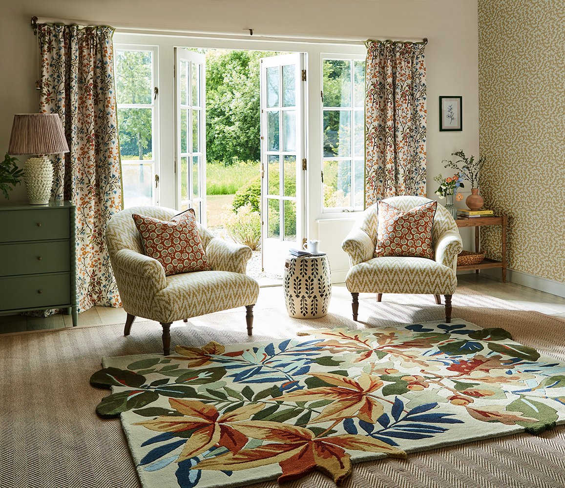 Sanderson Robin’s Wood Russet Brown 146501