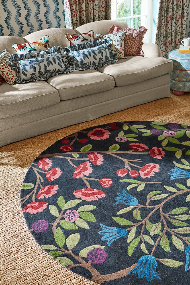 Sanderson Foraging Indigo 146618