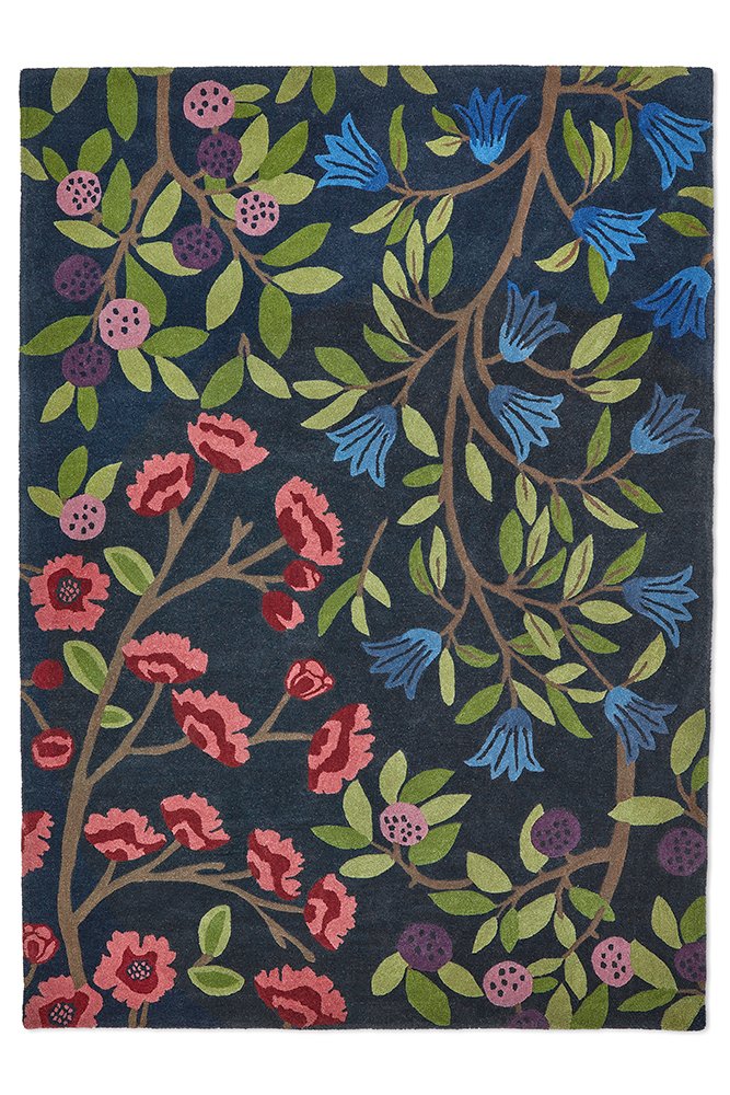 Sanderson Foraging Indigo 146618