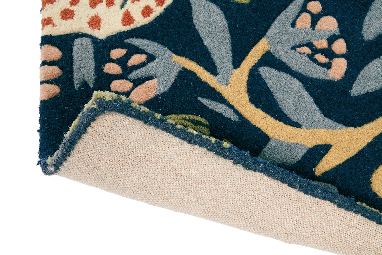 Morris & Co Strawberry Thief Indigo 027708