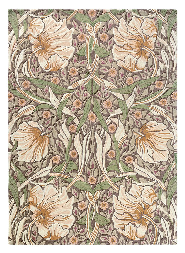 Morris & Co Pimpernel Aubergine 028805