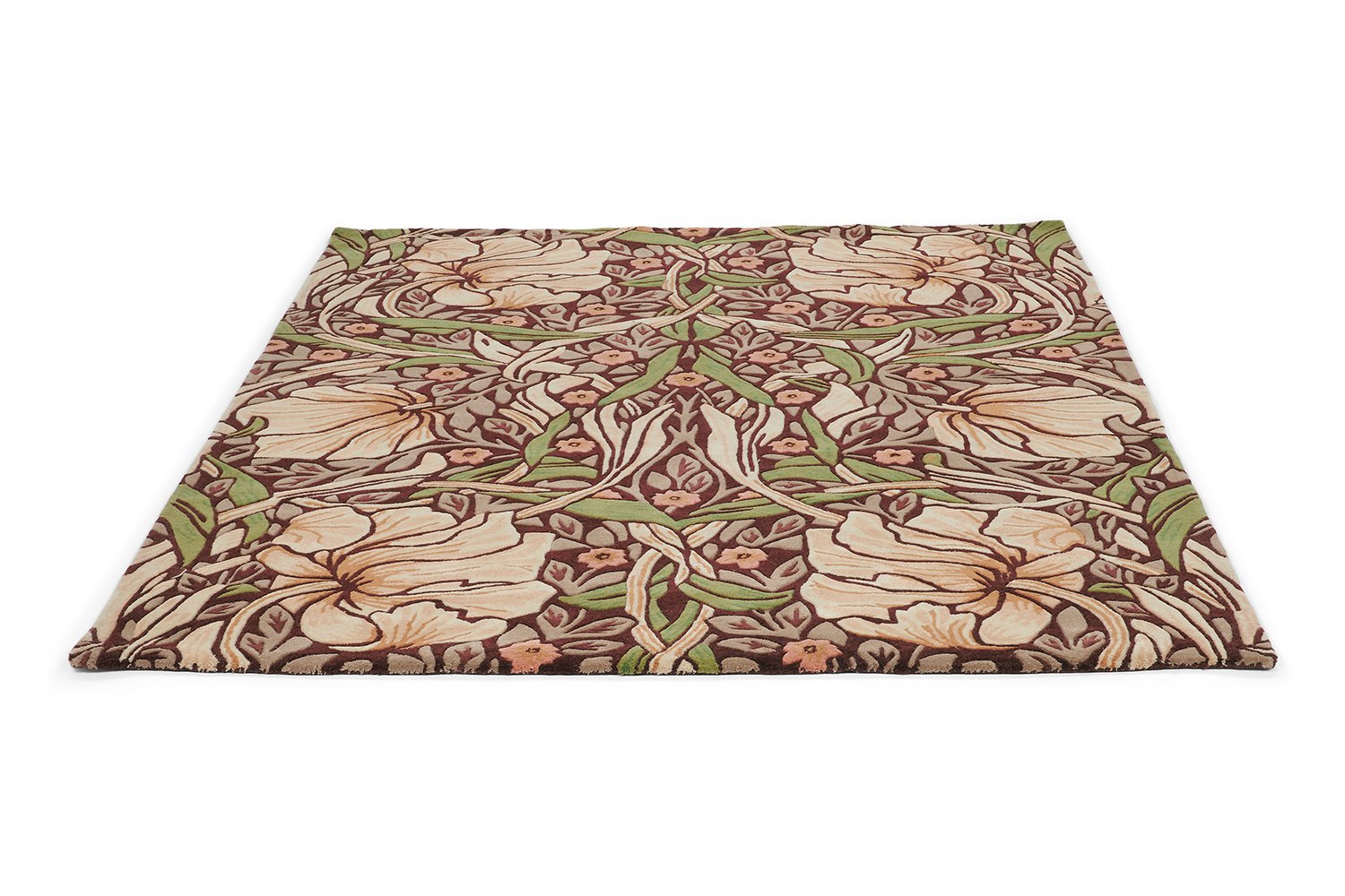 Morris & Co Pimpernel Aubergine 028805
