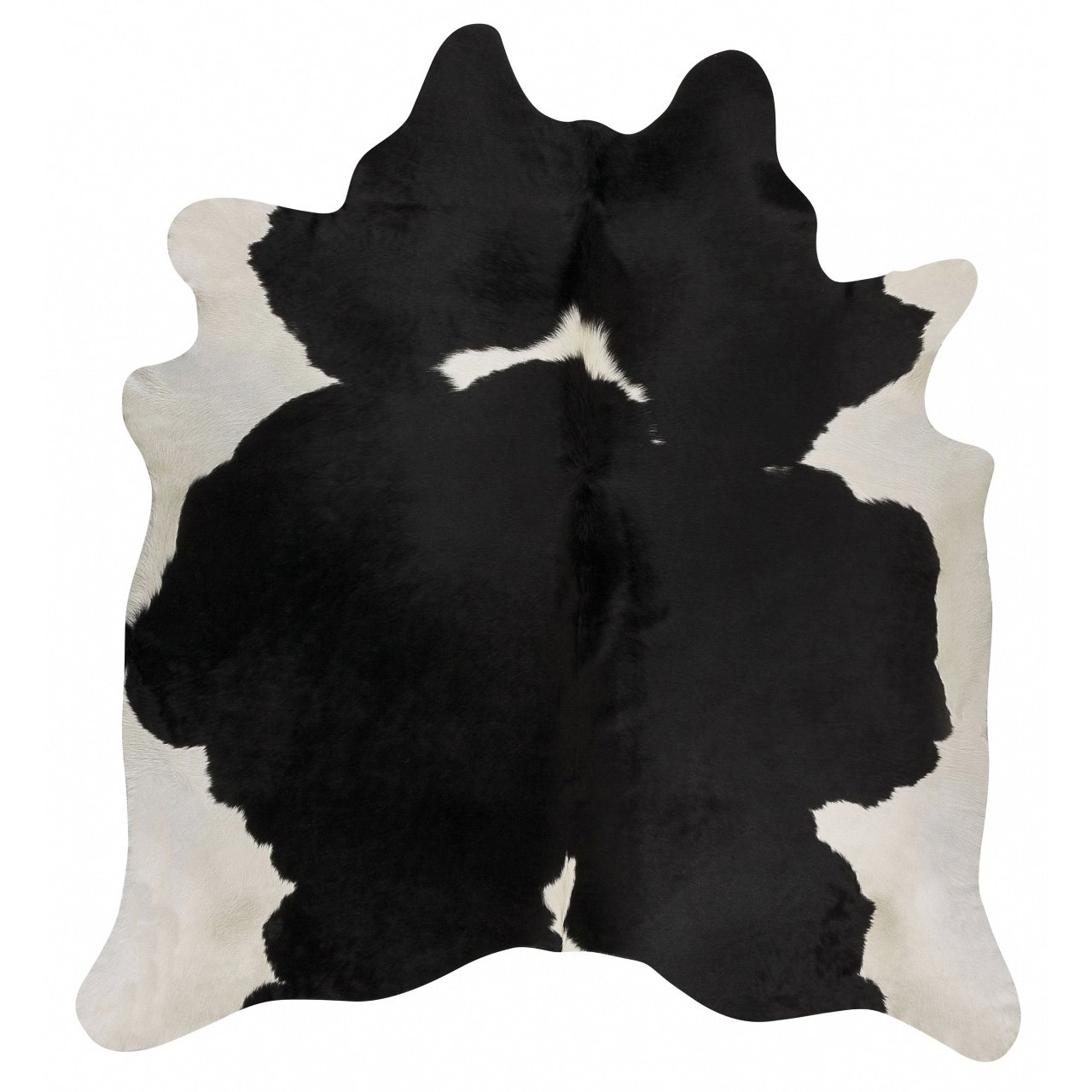 Premium Brazilian Cowhide Black White