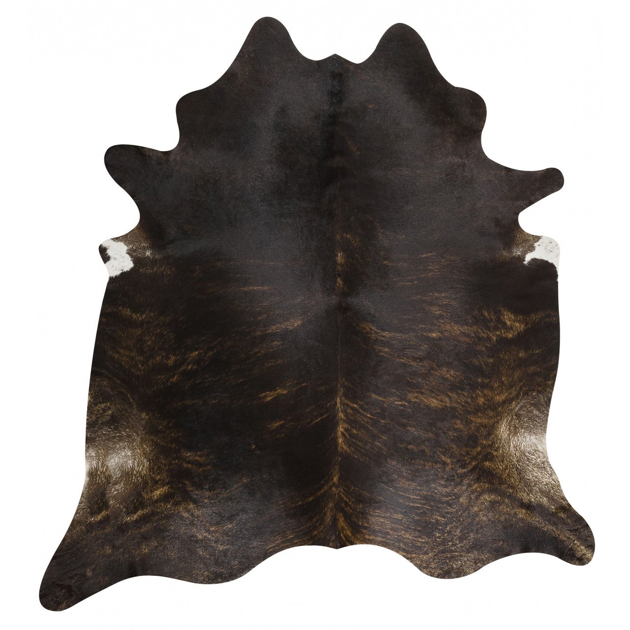 Premium Brazilian Cowhide Dark Brindle