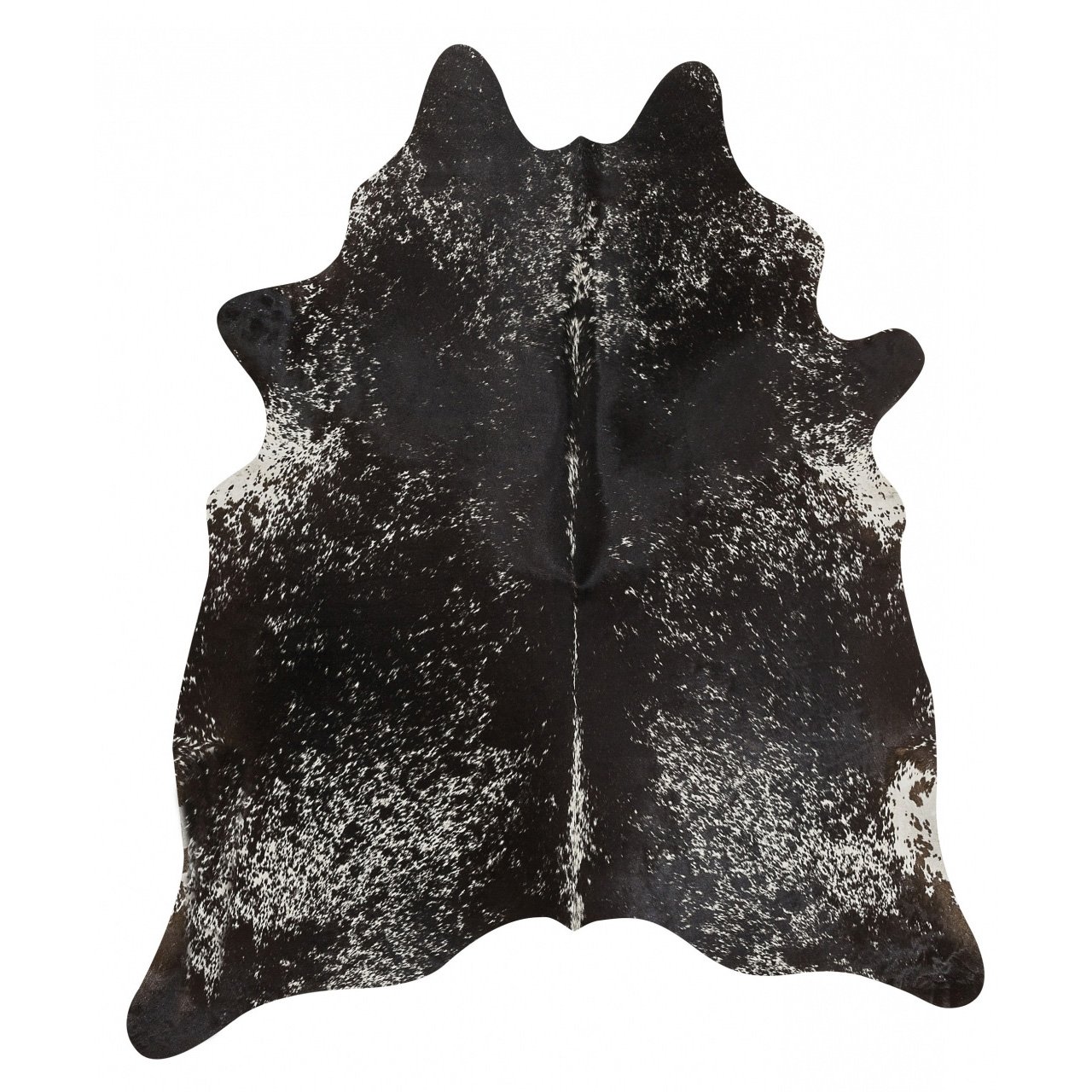 Premium Brazilian Cowhide Salt Pepper Bl