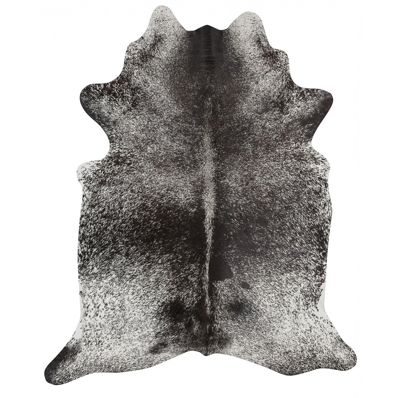 Premium Brazilian Cowhide Salt Pepper Bl