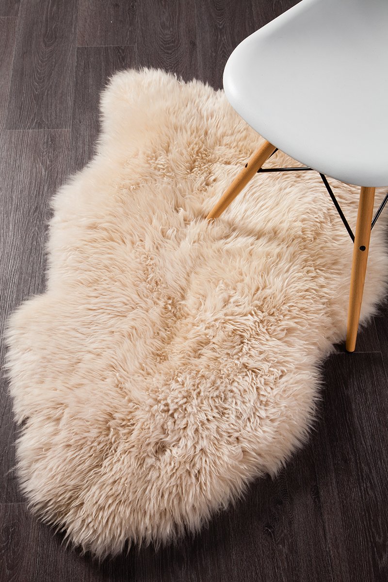 Natural New Zealand Sheep Skin – Champag