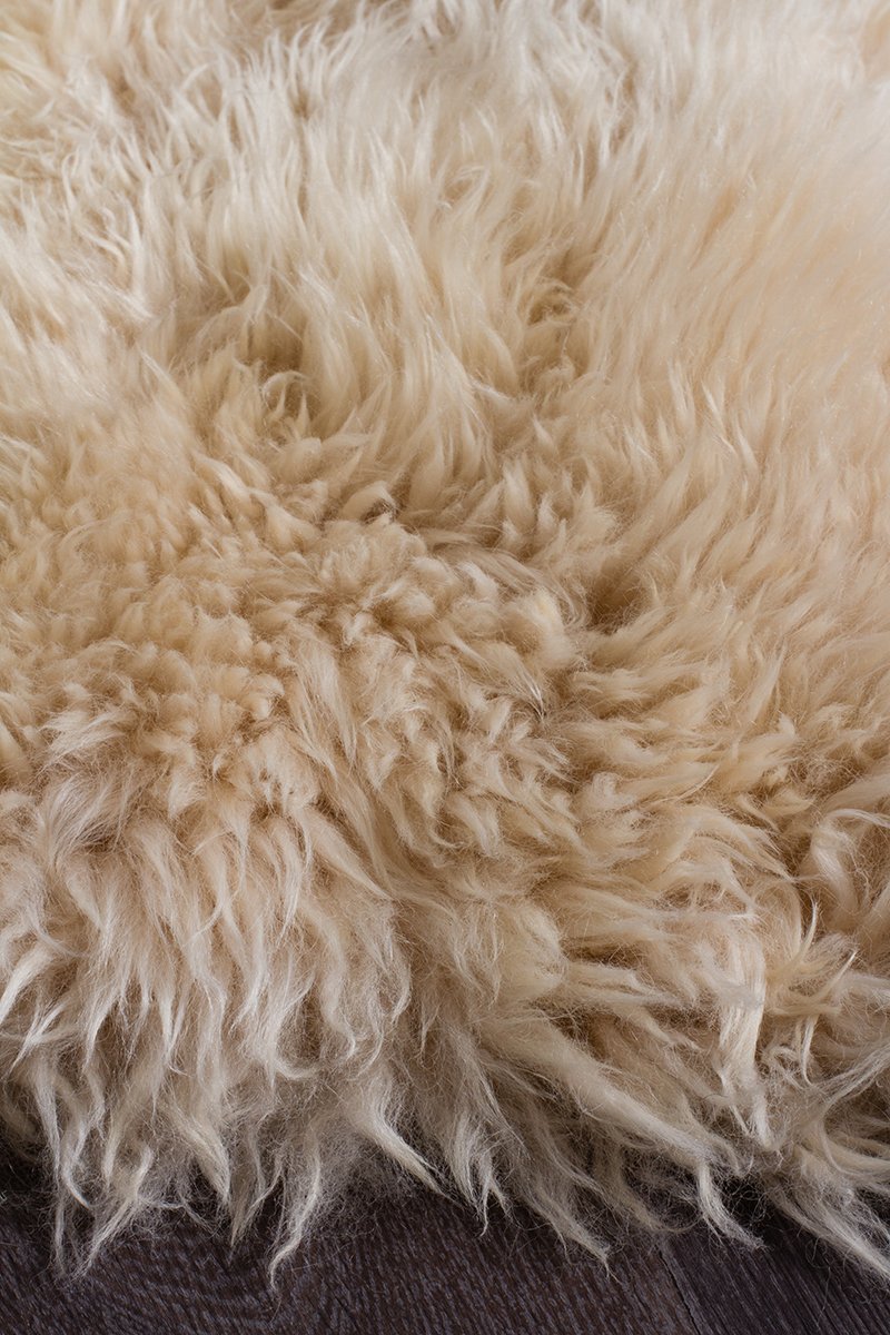 Natural New Zealand Sheep Skin – Champag