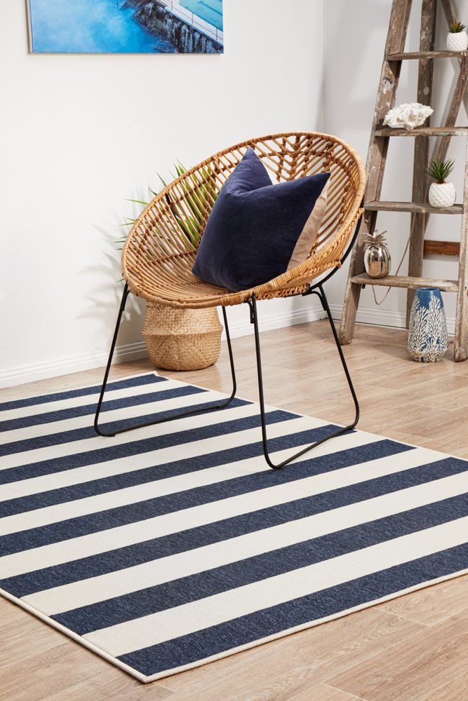 Seaside 4444 Navy White