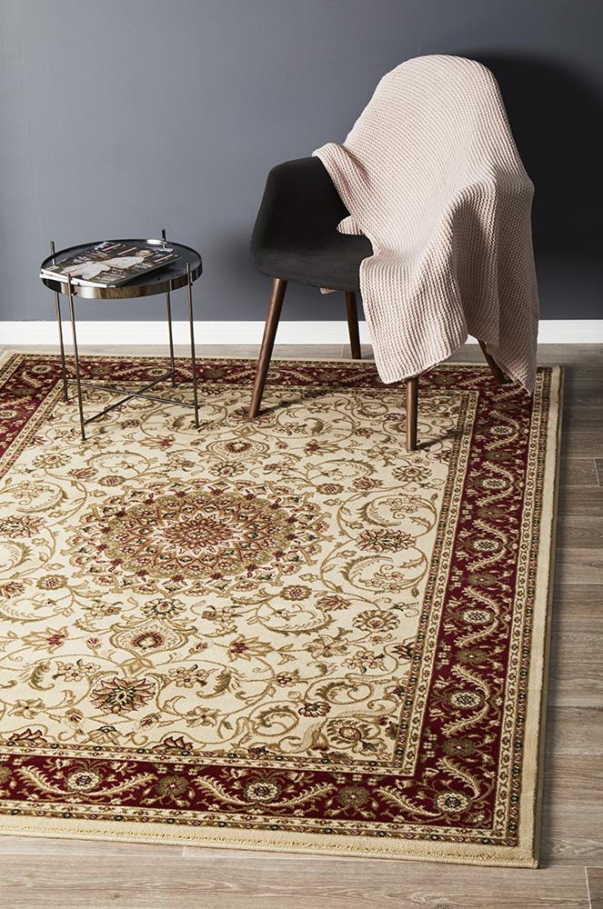Sydney 9 Ivory Red
