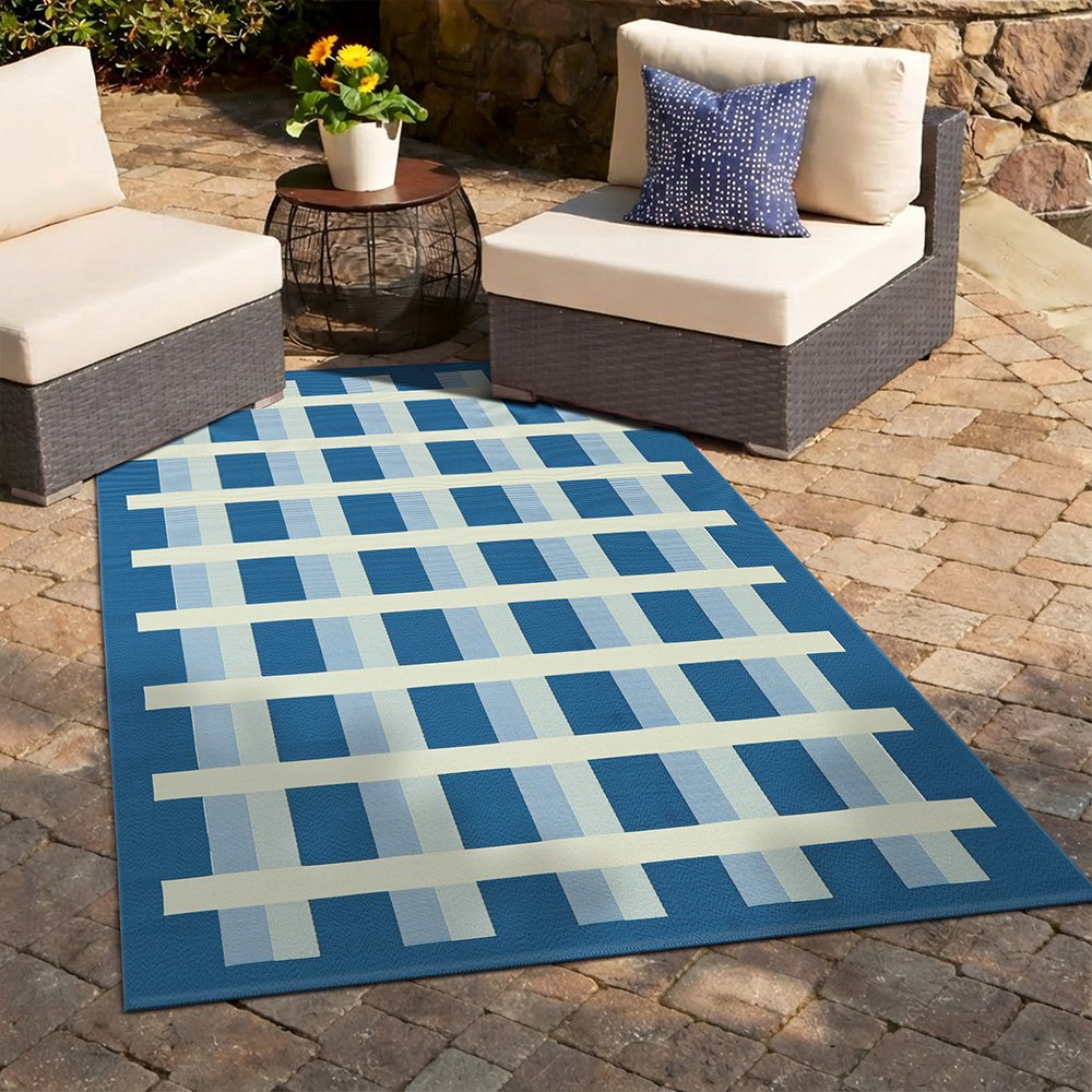 Vista Lattice Blue